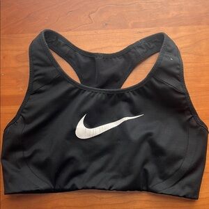 Nike Women's Black and White Sports Bra